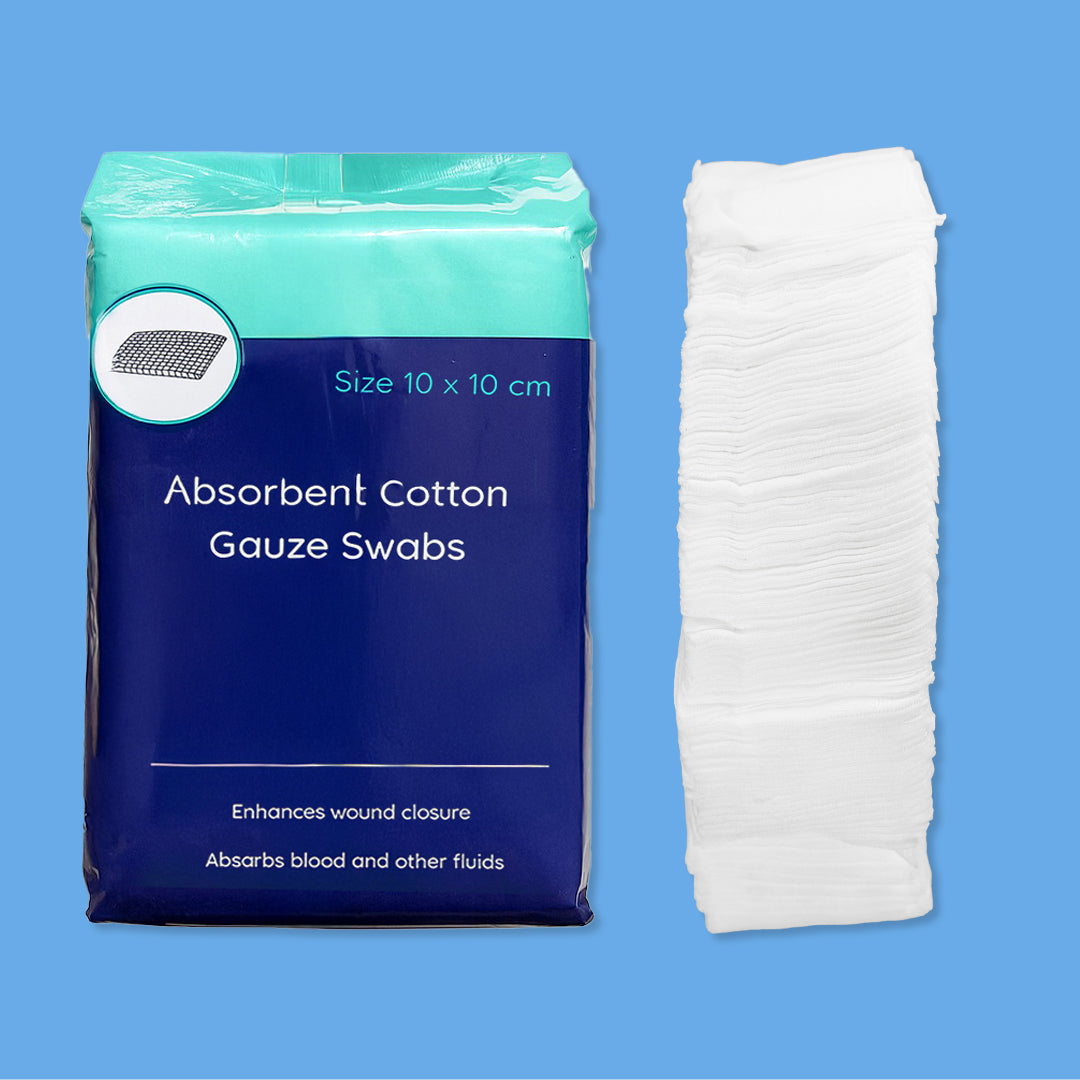 Gauze Swabs (Non - Sterile) - Green