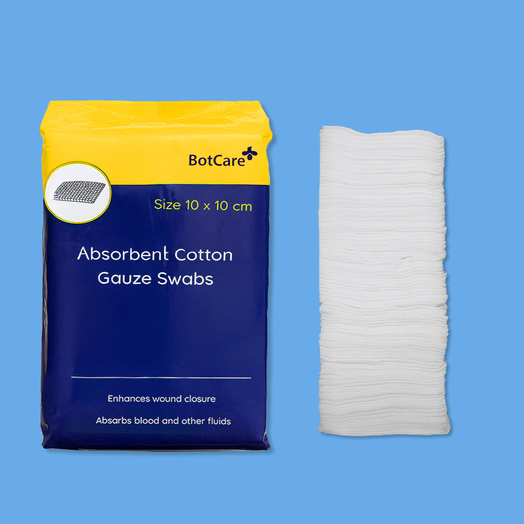 Gauze Swabs (Non - Sterile) Yellow