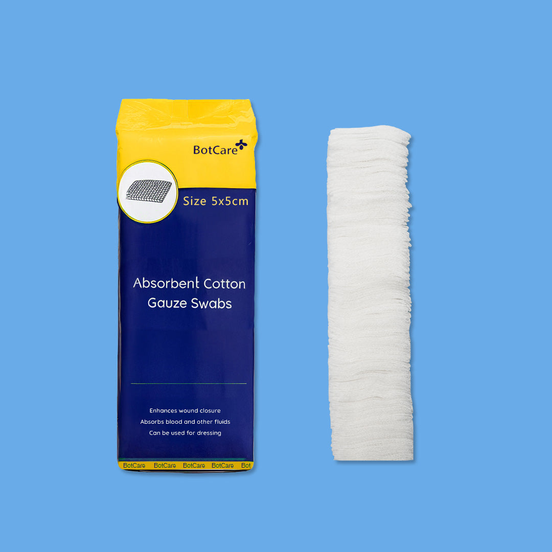 Gauze Swabs (Non - Sterile) Yellow